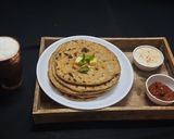 A picture of step 16 of Aloo Paratha.