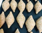 A picture of step 7 of Lebanese Fried Kibbeh.