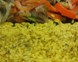 Foto del paso 5 de la receta: Arroz al curry con verduras salteadas