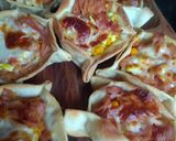 Foto del paso 2 de la receta: Canastitas de jamón y queso 😋
