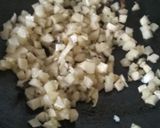 A picture of step 2 of Potato curry(dry).