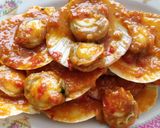 Foto langkah ke 4 dari resep 47. Kerang Simping Saus Padang.