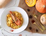 Foto do passo 8 de Risotto de Abóbora e Camarão