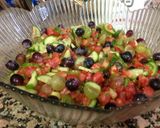 صورة لخطوة 1 من وصفة 🍇سلطة العنب من ابتكاري سهلة وبسيطة🍇