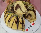 عکس مرحله 5 از دستور کیک با طعم کرم کارامل 😋