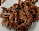 Foto del paso 1 de la receta: Ternera con pimientos (estilo chino)