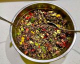 Foto del paso 1 de la receta: Quinoa negra con jurel y verduras