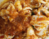 Foto langkah ke 5 dari resep Sego gegok sambal cumi.