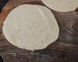 A picture of step 2 of Ajwayan poori.