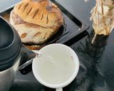 Hình bước làm 10 của món Bánh mì quế mè và mứt mơ