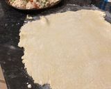 A picture of step 8 of Mum’s plate chicken pie.