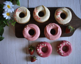 Foto del paso 11 de la receta: Donuts de fresa y chocolate blanco versión Petitfit
