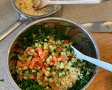 A picture of step 5 of Perfect Tabbouleh.