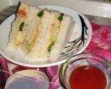 A picture of step 5 of Healthy veggie Sandwich.