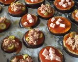Foto del paso 4 de la receta Minipizzas de berenjena 🍆🍕
