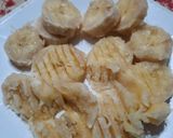Foto del paso 1 de la receta: Panqueque tibio relleno con banana