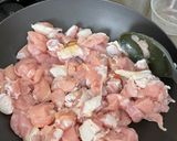 A picture of step 3 of Chinese-Filipino Tomato Chicken (Kamatis Kway).