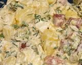 Foto del paso 5 de la receta: Ensaladilla de patata con huevos fritos y salsa ranchera