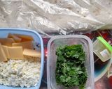 Фото кроку 1 до Конвертики з лаваша з зеленню, сиром та творогом.