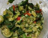 Foto del paso 1 de la receta: Omelette de zapallitos.
