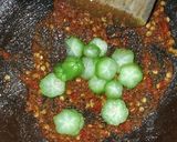 Foto langkah ke 2 dari resep Sambel terasi sederhana penyet tahu.