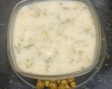 A picture of step 3 of લીલા ચણા ની કઢી.