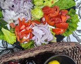 A picture of step 2 of Fresh salad 🥗.