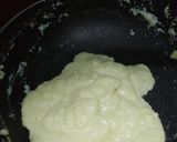 A picture of step 2 of Milk burfi.