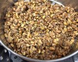 A picture of step 1 of Paneer sprouts tikki.