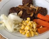 Foto langkah ke 3 dari resep Bistik Daging Cincang.
