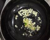 A picture of step 3 of Cabbage Manchurian.