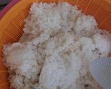Foto langkah ke 3 dari resep Ketan Susu Keju Kurma Simpel.