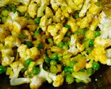 मटर गोभी की सब्जी (Matar Gobhi ki sabzi recipe in Hindi) रेसिपी चरण 2 फोटो