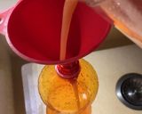 A picture of step 5 of Watermelon and Peach Granita.