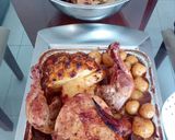 Foto del paso 7 de la receta: Pollo con Piña al horno