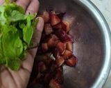 आलू बुखारा मोजितो(plum mojito recipe in Hindi) रेसिपी चरण 1 फोटो