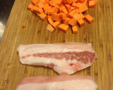 Foto del paso 1 de la receta: Boniato con panceta y reducción de higos y moras