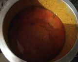 A picture of step 3 of Sambhar idli.