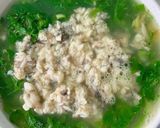 Hình bước làm 5 của món Canh cải nấu cá ngọt lịm mê ly