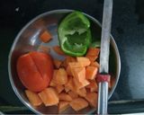 A picture of step 2 of Veg Upma.