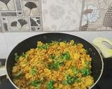 A picture of step 2 of Sorghum 's khichadi.