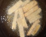 A picture of step 3 of Oats masala sticks.