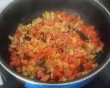 Foto del paso 2 de la receta: Trottole tricolore (pasta) con manzana