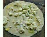 A picture of step 5 of Paneer paratha recipe.