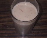 A picture of step 7 of Banana and Muskmelon shake.