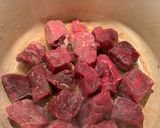 A picture of step 3 of Boeuf Bourguignon (Beef Burgundy Stew).