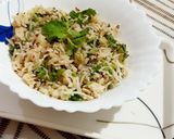 A picture of step 6 of Jeera Rice.