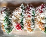 Foto langkah ke 4 dari resep Kue Pelangi.