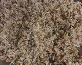Gambar langkah 4 resipi Nasi Goreng Ekspres.