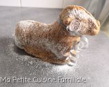 Une image de l'étape 3 de Lamele, petit agneau de Pâques alsacien.